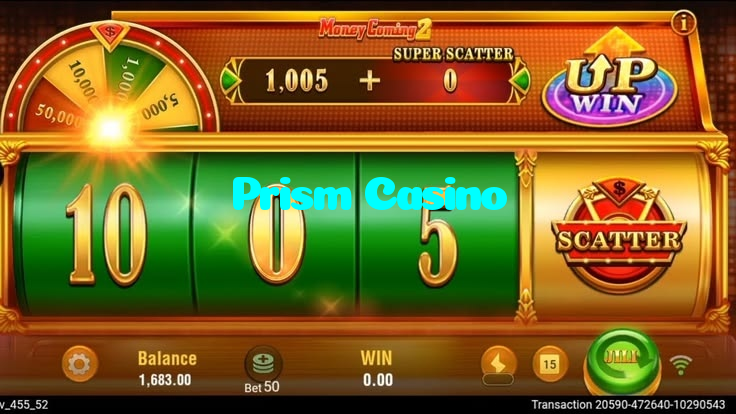 Prism Casino casino presented on mobile device in Pakistan with slots and live games